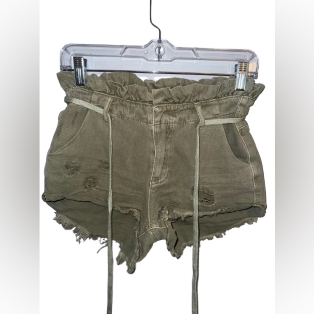 ~Dance & Marvel Olive Green Women's Shorts
